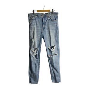 AGOLDE Women's Roxanne Super High Rise Skinny Distressed Denim in Dreamer